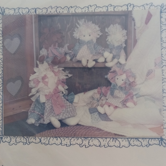 Sew Special Rag Doll Memories Sewing Pattern by Judiann Doll Making - Picture 1 of 2